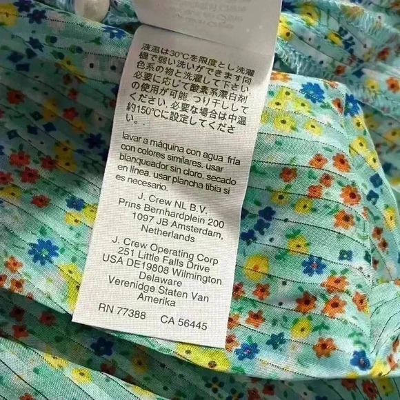 J.Crew Top in Field Day Ruffle Blouse - Picture 9 of 16